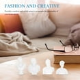 thumbnail image 4 of 10pcs Resin Plaster Figures Sketch Model Human Statue Home Decor Diy Supplies, 4 of 6