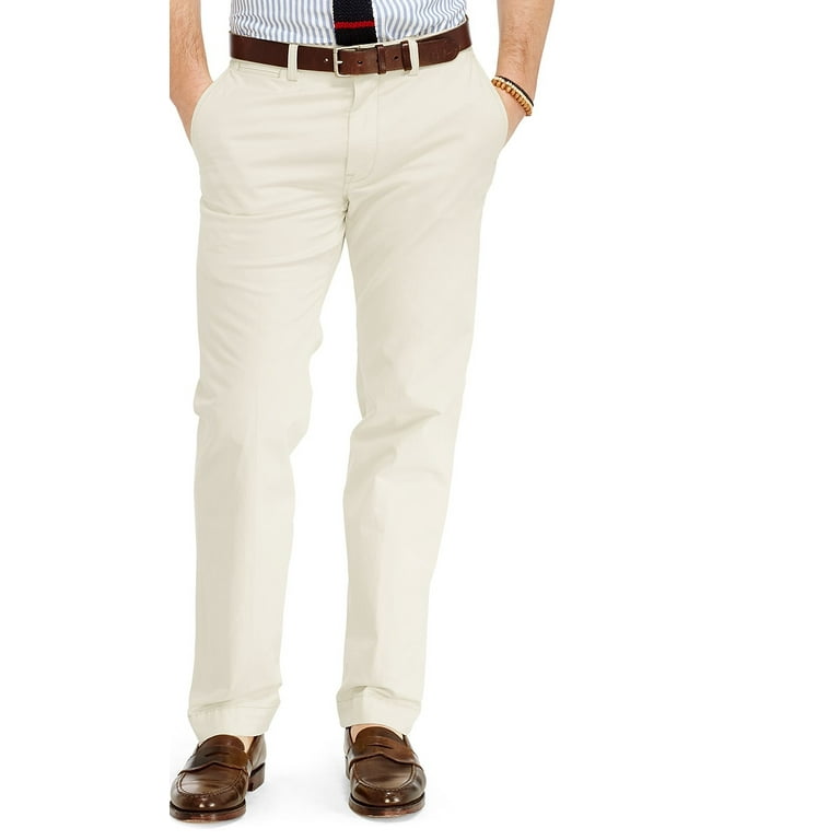 Polo Ralph Lauren Men's Classic-Fit Stretch Twill Natural Pants 