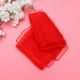 thumbnail image 4 of 10 piezas hermosa silla de organza respaldo arco silla de fiesta de boda espalda decorada cinta de organza (rojo), 4 of 6