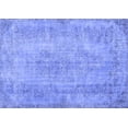 thumbnail image 1 of Ahgly Company Machine Washable Indoor Rectangle Persian Blue Bohemian Area Rugs, 8' x 12', 1 of 4