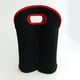 thumbnail image 5 of Dos Botellas de Neopreno/agua Reutilizables para Viaje con Asa , Negro BLESIY Porta botellas de vino Waer, 5 of 8