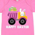 thumbnail image 4 of Inktastic Happy Easter Bunny Delivering Easter Eggs Boys or Girls Baby Bodysuit, 4 of 5