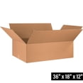 thumbnail image 2 of Box Partners Double Wall Boxes 36" x 18" x 12" Kraft 10/Bundle HD361812DW, 2 of 4