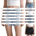 thumbnail image 3 of LWNYDPLSD Girl Denim Shorts Elastic Waisted Ripped Jean Shorts for Kids Vintage Frayed Hem Jorts Teens Girl Summer Streetwear Clothes, 3 of 9