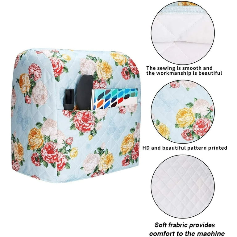 Fanhan Kitchen Aid Mixer Cover Compatible with 6-8 Quarts Kitchen  Aid/Hamilton Stand Mixer,Kitchen Aid Mixer Covers For Stand Mixer With  Floral Print