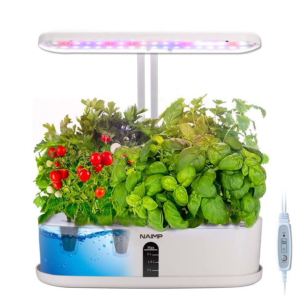 NAIMP Indoor Garden 10 Pods Fast Indoor Hydroponics Growing System