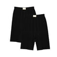 thumbnail image 4 of Kiviey 2 Pack Summer Shorts for Girls 100% Cotton Spring Fashion Casual Shorts Elastic Waisted Solid Pants Size 3T-14Y, 4 of 5