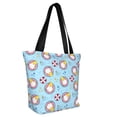 thumbnail image 2 of Fotbe Gnome Pool Party Pattern Beach Tote,Shoulder Handbag,Spacious Tote Bag,Lightweight Travel Bag,Versatile Shopping Bag, 2 of 9