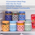 thumbnail image 4 of Micebay 6-Pack 16 oz Overnight Oats Containers with Lids and Silicone Sleeves, Glass Mason Jars with Airtight Lid, Dishwasher Safe, Meal Prep Jar, 4 of 12