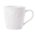 thumbnail image 1 of Holiday Time Embossed Botanical Ceramic Mug, 15 oz, 1 Piece, 1 of 5