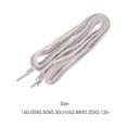 thumbnail image 6 of White Shoe Laces Kids Shoelaces Wide Shoe Lace Shoe Laces for Sneakers Plush Wide Shoestring High Density Shoestring, 6 of 6