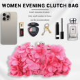 thumbnail image 2 of Bolso de mano JAMBHALA Elegante monedero de noche para mujer HotPink, 2 of 9