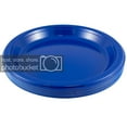 thumbnail image 3 of JAM Paper Round Plastic Party Plates, Royal Blue, 20 per Pack, Large, 10.25", 3 of 4