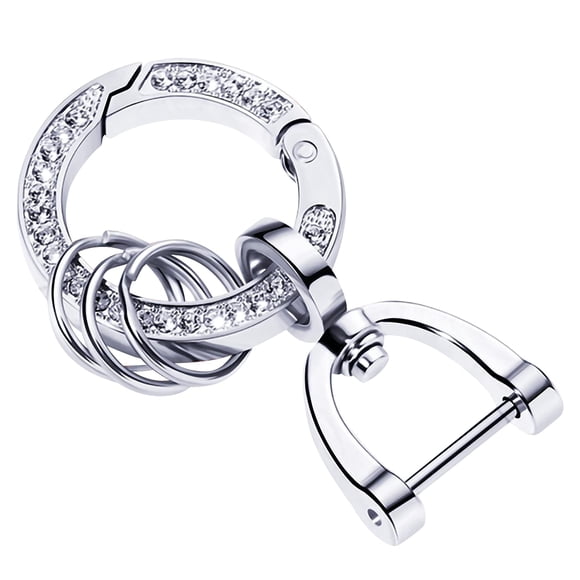 Crystal Car Key Chain For Ladies Women Key Fob, Key Chain Ring Strap