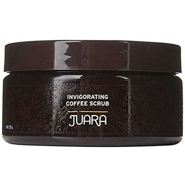 JUARA - Exfoliante de Café Vigorizante | Piel suave y áspera | Exfoliante Corporal | Aroma de chocolate expreso | Polaco Hidratante | Limpieza rejuvenecedora | Sin crueldad, sin sulfato de parabenos,