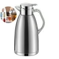 thumbnail image 1 of Dvruxg Stainless Steel Thermal Carafe, Double Walled Vacuum Insualted Thermos with Lid for Coffee, Tea, Hot & Cold Beverage, 1 of 4