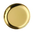 thumbnail image 1 of 10cm Colorful Gold Rose Gold Sliver Stainless Steel Storage Tray Jewelry Plate Cosmetics Desk Dessert Dish Dressing Table, 1 of 12