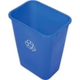 thumbnail image 5 of Global Industrial Plastic Recycling Wastebasket, 41-1/4 Qt., Blue, 5 of 7