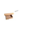 thumbnail image 6 of CoudarTitie Floating Shelf Wall Mounted Drawer with Compartment Easy Installation Home Decor Storage Rack and Nordic Rectangle Vanity Tray Countertop Organizer for Dorm Room Apartment Office, 6 of 8