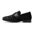 thumbnail image 2 of Zapatos de Vestir para Niños Bruno Marc Mocasines Sin Cordones Talla 10 Negro, 2 of 8