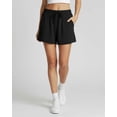 thumbnail image 2 of Real Essentials 3 Pack: Womens Ultra-Soft Athletic Lounge Casual Sweat Shorts with Pockets (Available in Plus Size), 2 of 6