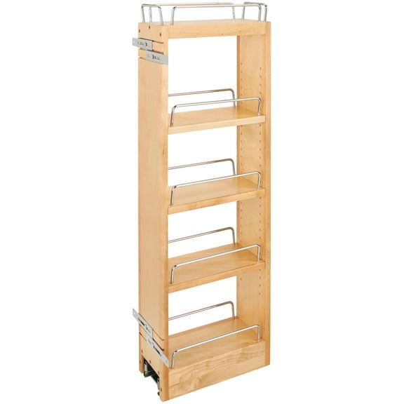 Rev-A-Shelf 448-Bbscwc36-5C 448 Series 5" Pull Out Shelves - Natural Maple