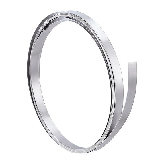 1 Roll 16.4 Feet luminum Strip 0.39inch Pure Aluminum Flashing Roll Metal Strip Multipurpose Metal Foil