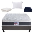 thumbnail image 1 of Colchón Individual Spring Air Marte + Box + Almohada One + Sábanas Softy + Protector de Colchón, 1 of 5