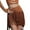 Khaki, variant on Womens Skirts Irregular Fringe Latin Dance Mini Skater Skirts Elastic Stage Practice Festival Skirts