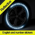 thumbnail image 2 of Pegatinas Reflectantes Para Decoración De Neumáticos Inglés/3D Letras Combinan La Libertad De Bricolaje Para Coches/Motocicletas huangjie unisex, 2 of 2