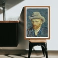 thumbnail image 5 of Van Gogh Canvas Wall Art, Self Portrait with Grey Felt Hat, Famous Oil Painting Art Prints Reproduction, Modern Artwork Canvas Poster, 5 of 7