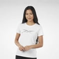 thumbnail image 1 of Playera Reebok Mujer Dama Basic Blanco Silver Entrenamiento blanco XS, 1 of 7