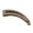 Light Coffee, variant on Grofry Women Horsetail Hair Claw Banana Shape Plastic Back Head Hair Clip Simple Elegant Hairpin Head Accessories