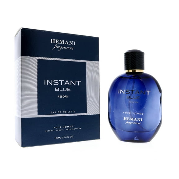 HEMANI Fleurs Perfume Instant Blue for Men 100mL - Eau de Toilette