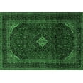 thumbnail image 1 of Ahgly Company Indoor Rectangle Persian Emerald Green Traditional Area Rugs, 5' x 8', 1 of 4