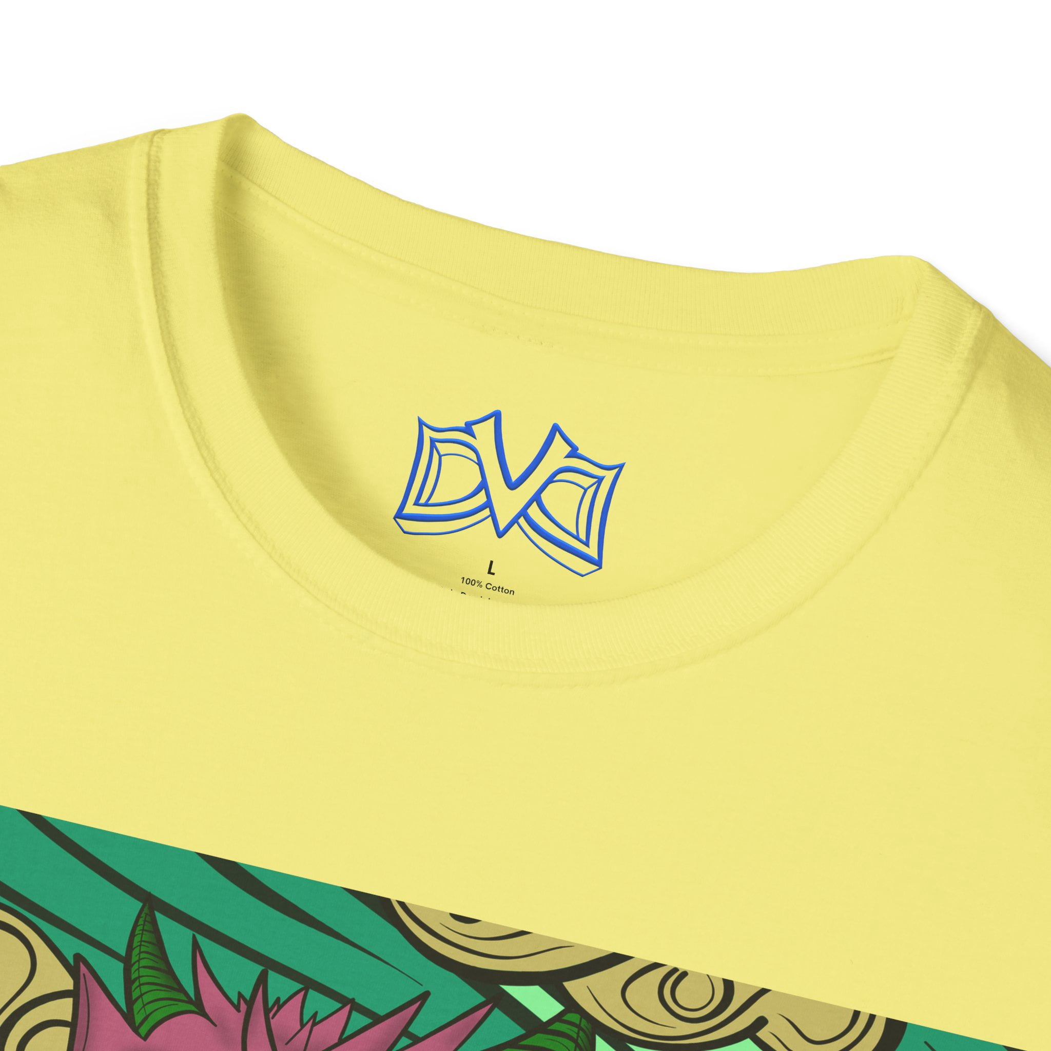 Dragon of Elements, Skate Surf wear. Hand drawn art on a unisex t-shirt