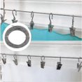 thumbnail image 5 of 10m Stainless Steel Wire Rope Coated 2 Mm Steel Rope Adjustable Curtain Rope Rope With Mounting, 5 of 5