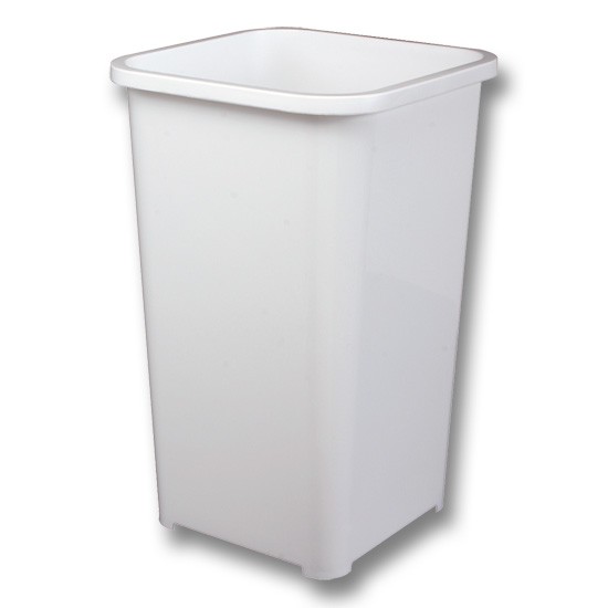 Replacement Bin, 173/4" Height, 105/8" Width, 105/8" Depth White 10/Case This bin works with