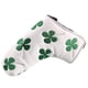 thumbnail image 1 of Greeniant Cubierta para cabeza de palo de Golf, equipo deportivo, cuatro hojas, impermeable, regalos para golfistas, pegatina con estampado de Golf Blanco, 1 of 5