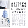 thumbnail image 4 of Parches de letras Soledad 52pcs Negro, 4 of 10
