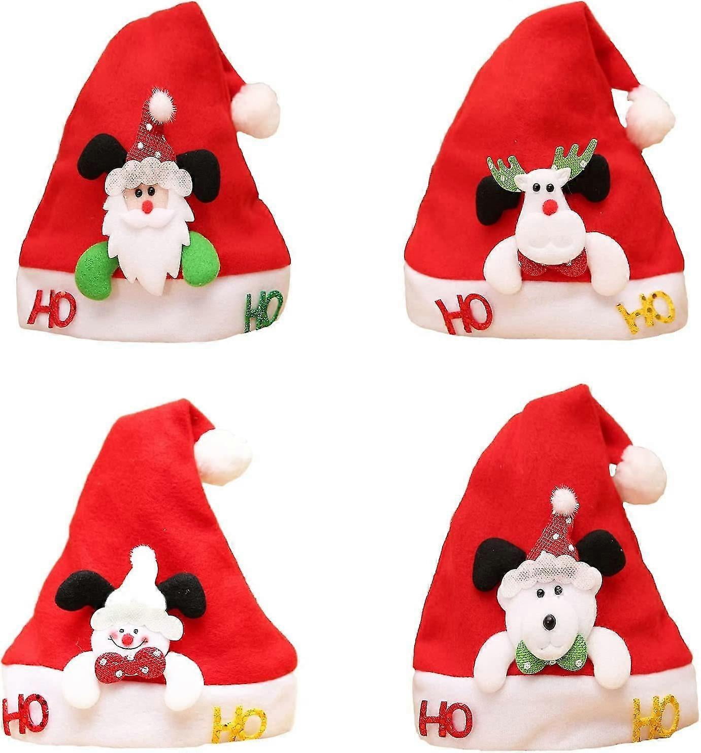 Widmann Gorro De Papá Noel Rojo Y Dorado – Talla Única Unisex, Ideal Para Navidad Y Fiestas Temáticas