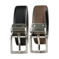 thumbnail image 3 of Izod Boy's Reversible Dress Belt, Black/Brown, X-Large, 3 of 7