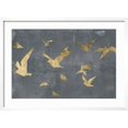 thumbnail image 2 of Art.com Silhouettes in Flight III Art Print by Jennifer Goldberger, White Frame Wall Art, 29" x 21", 2 of 5