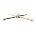 thumbnail image 1 of Kit de Marco Móvil de Madera Ropa de Cuna Recién Nacida, Juguetes de Cama de Ropa Móvil de 4 Lingües para La Casa de Dormitorio de Bell Kindergarten B con tornillo, 1 of 9