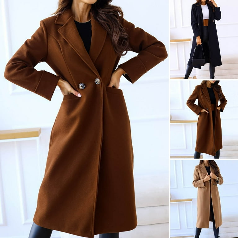 Calf length shop womens winter coat