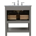 thumbnail image 6 of 30 in. single bathroom vanity set in Grey, 6 of 14