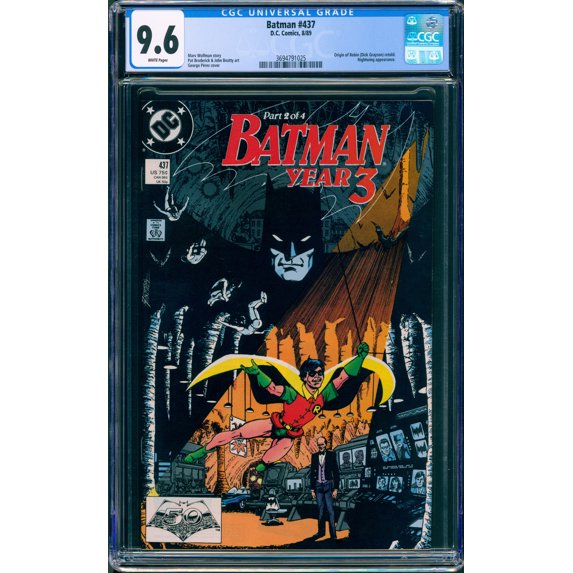 Batman #437 - CGC 9.6 Comic Book
