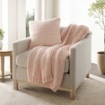 thumbnail image 6 of Comfort Canopy Cozy Chunky Knit Decor Throw Pillow Cover, 20" x 20", 6 of 8
