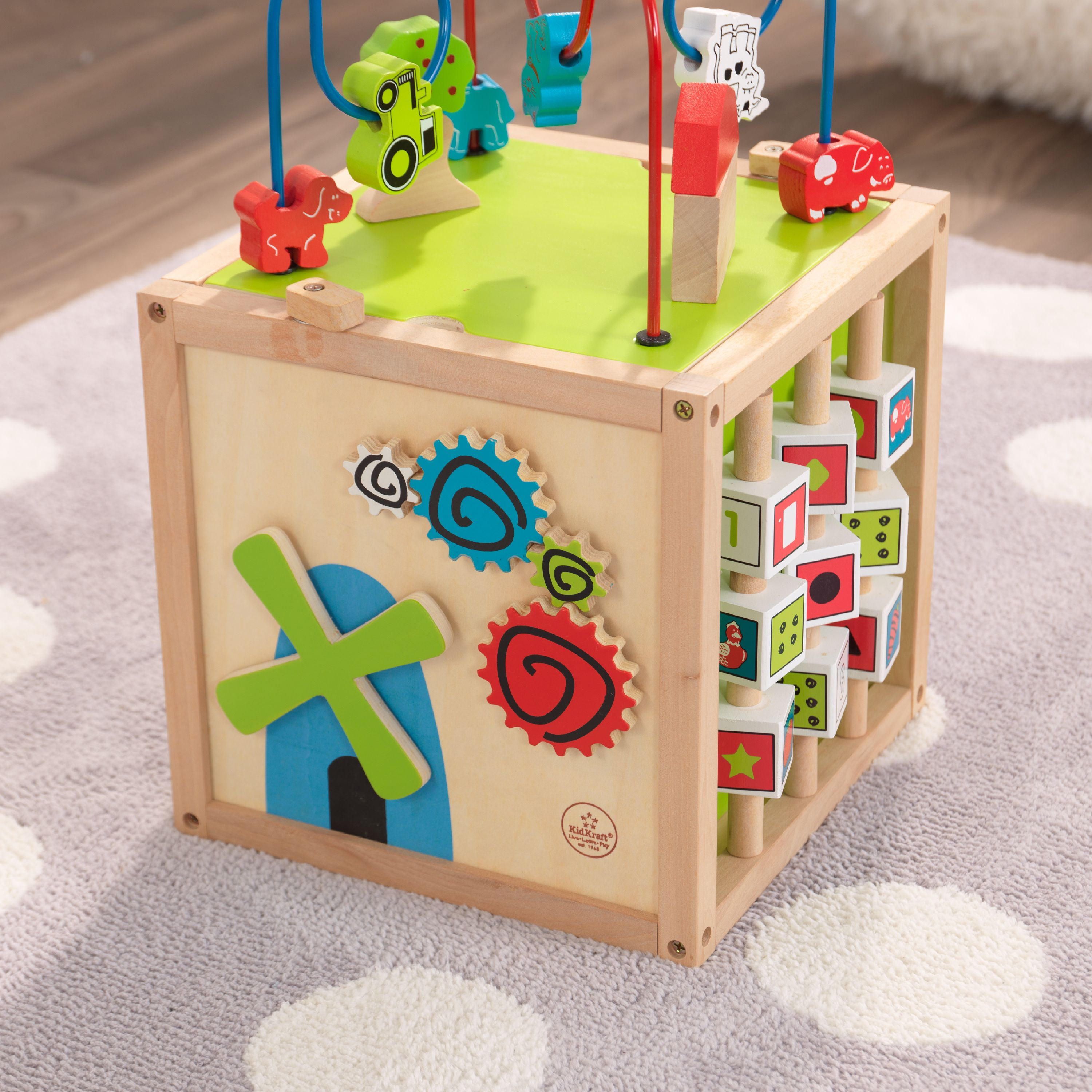 kidkraft bead maze cube