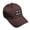 Brown, variant on Soft Baseball Hat Embroidered Dad Hat British Flag B Blackwhite Embroidery Men & Ladies Baseball Cap Cotton Burgundy Design Only
